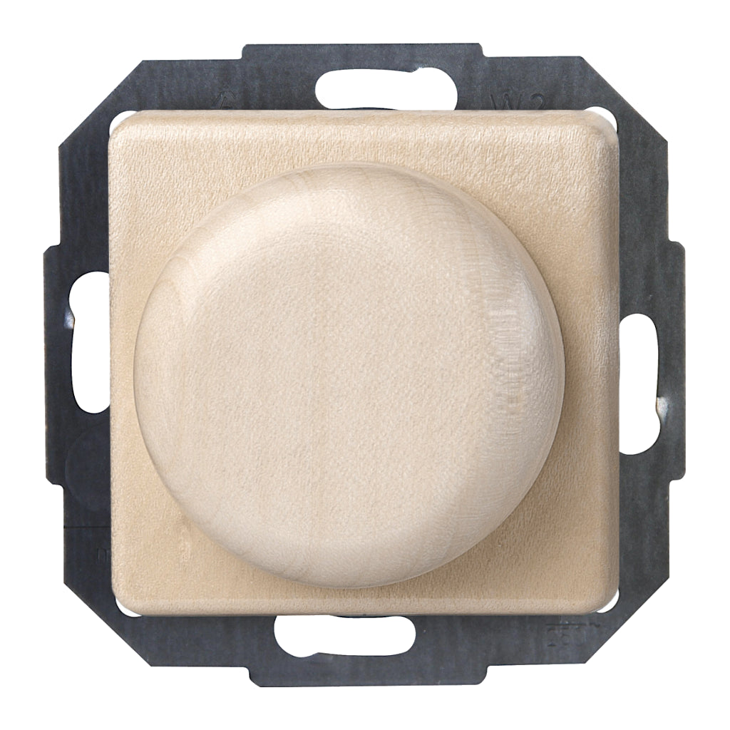 Kopp Milano Ahorn Dimmer für konventionelle Trafos (800939087) Vorderansicht