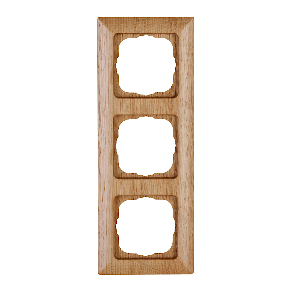 Kopp Milano Eiche Rahmen 3-fach (306730069) Vorderansicht senkrecht