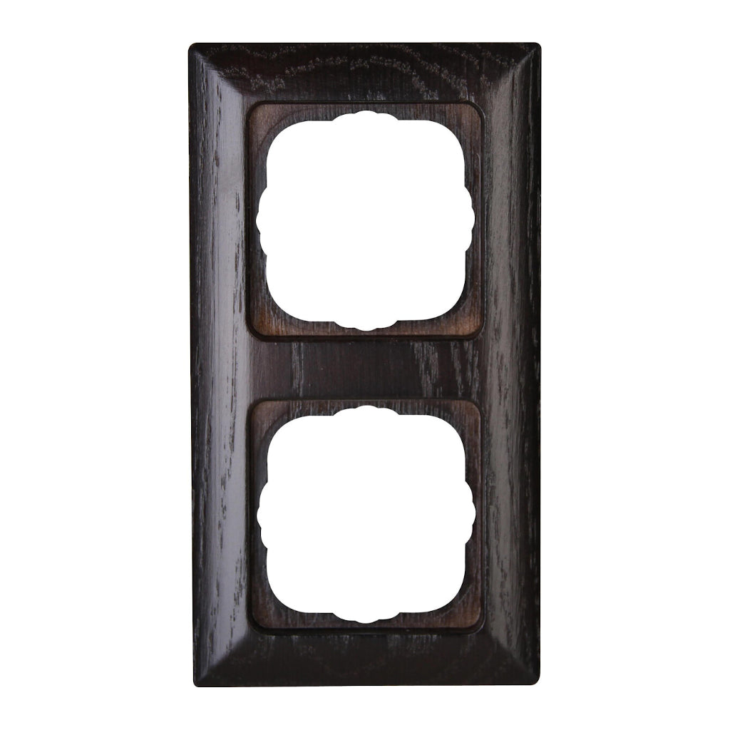 Kopp Milano Wenge Rahmen 2-fach (306637063) Vorderansicht senkrecht