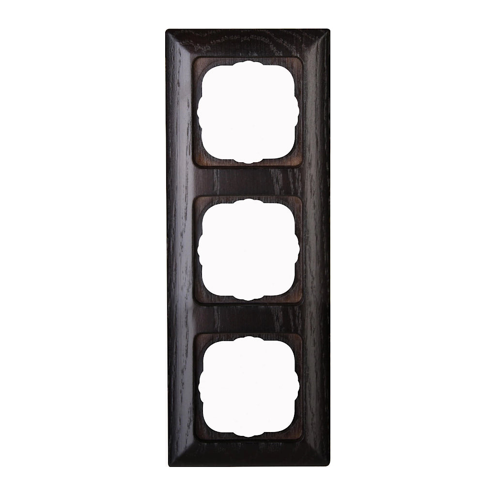 Kopp Milano Wenge Rahmen 3-fach (306737066) Vorderansicht senkrecht