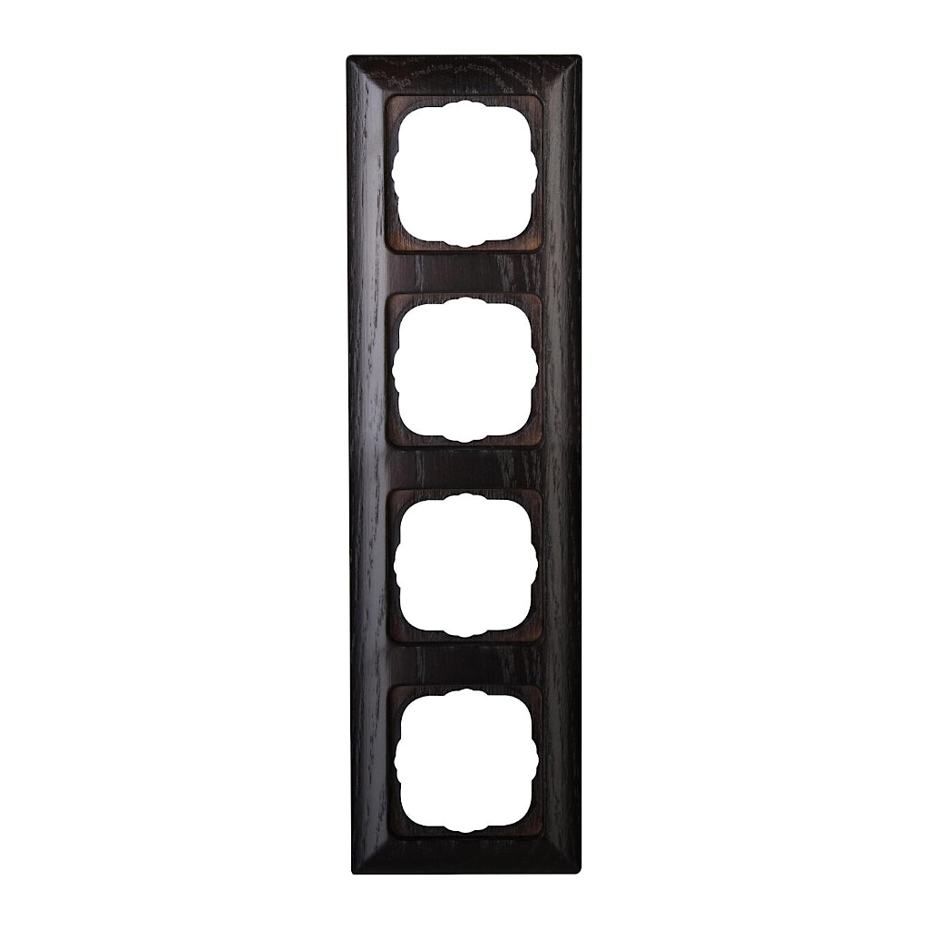 Kopp Milano Wenge Rahmen 4-fach (306837069) Vorderansicht senkrecht