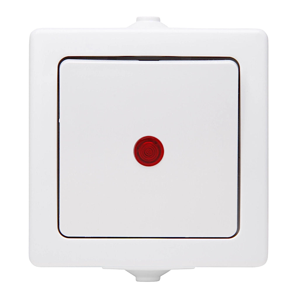 Kopp Nautic arktisweiß Kontrollschalter (566602003) Vorderansicht