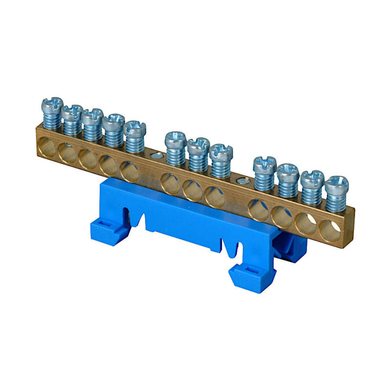 Nullleiterklemme 12-polig 1-16 mm² blau Kopp 250000001