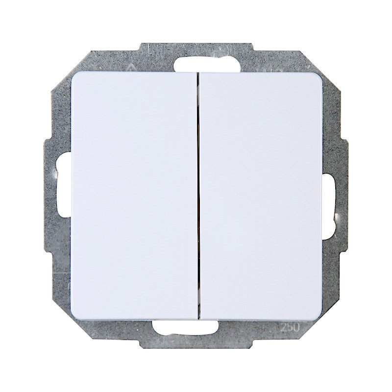 Kopp Paris arktisweiß Wechsel-Wechselschalter