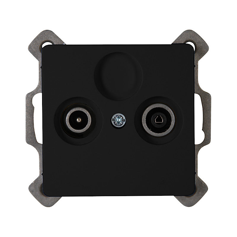 Kopp Paris mattschwarz Antenne TV/RF