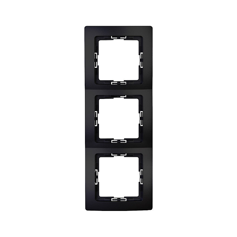 Kopp Paris mattschwarz Rahmen 3-fach