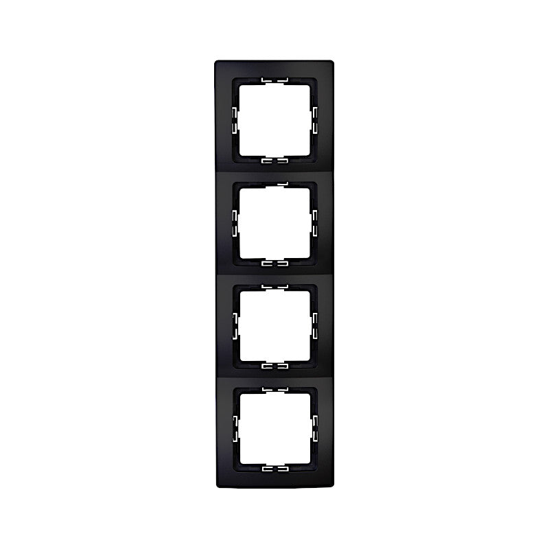 Kopp Paris mattschwarz Rahmen 4-fach