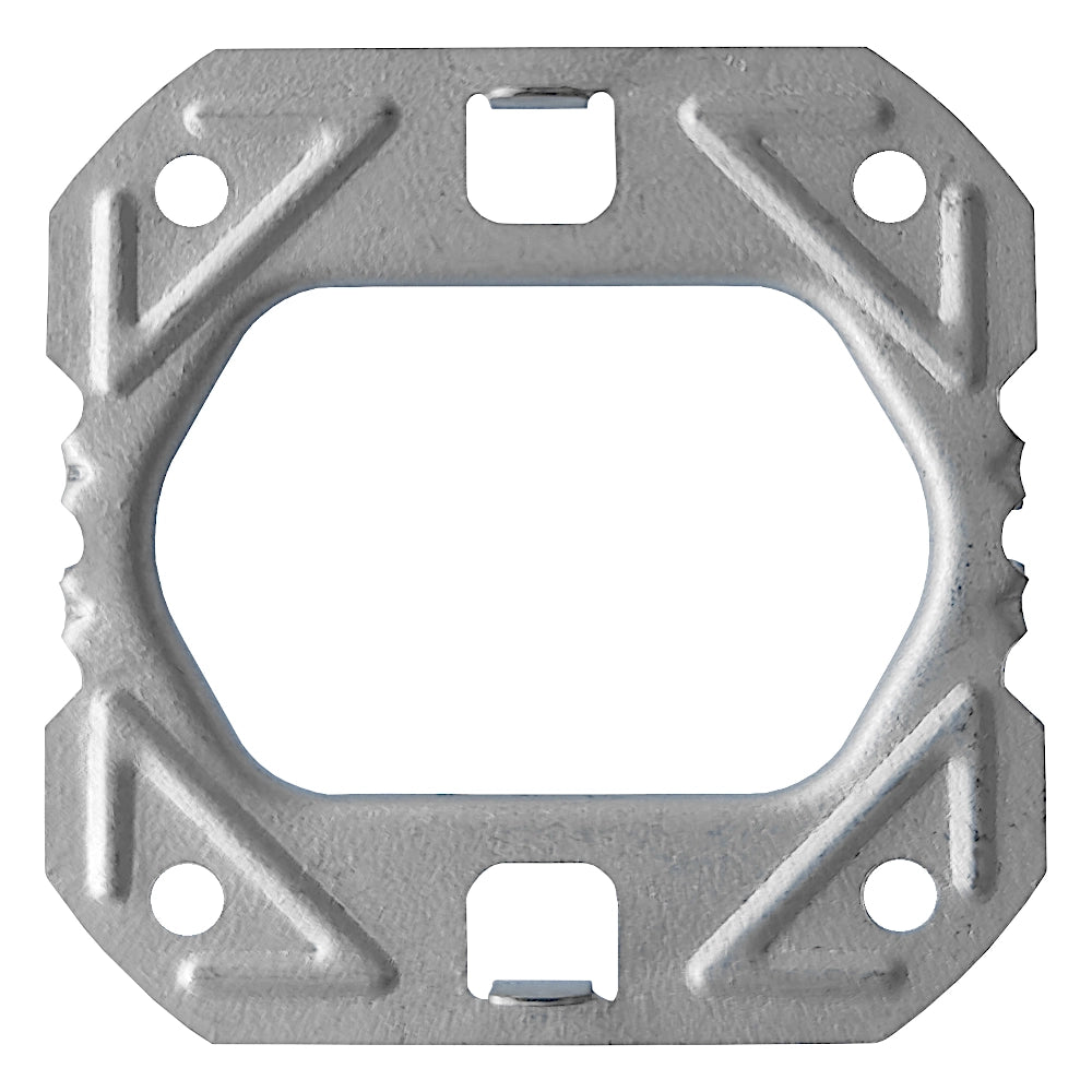 Kopp Rahmenhalteplatte aus Metall Ansicht von oben