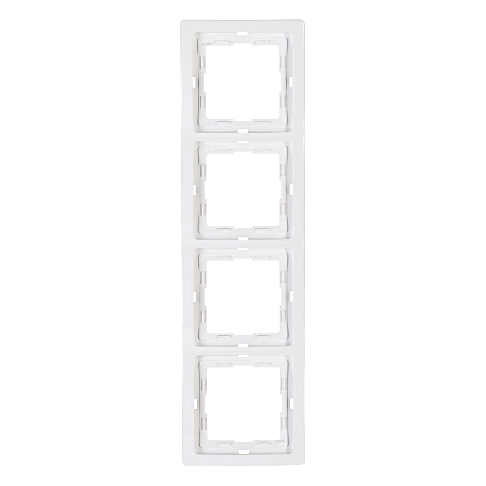 Kopp Venedig reinweiß Rahmen 4-fach (400429069) Vorderansicht