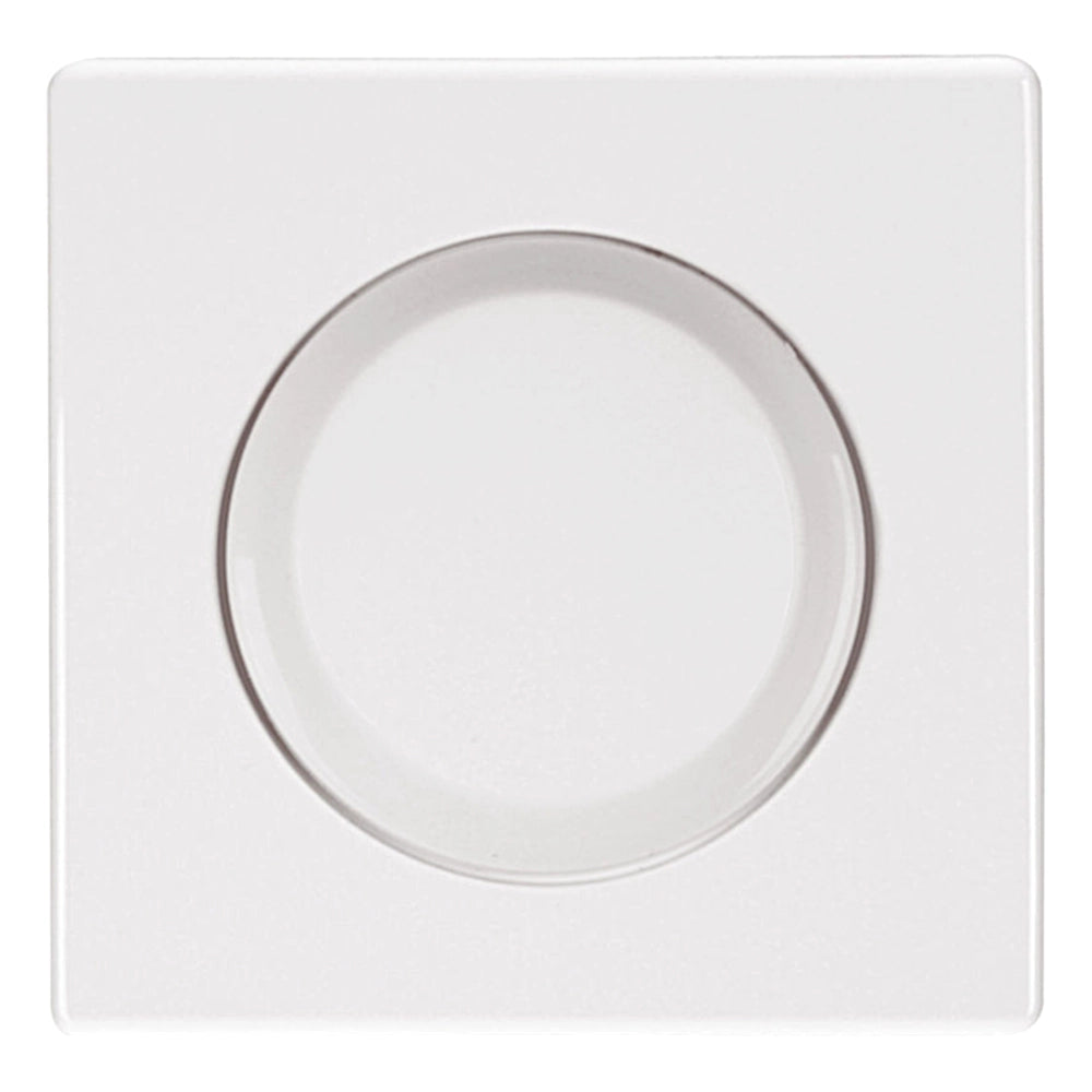 Kopp Venedig reinweiß Abdeckung Dimmer Nr.3 (492129182) Vorderansicht