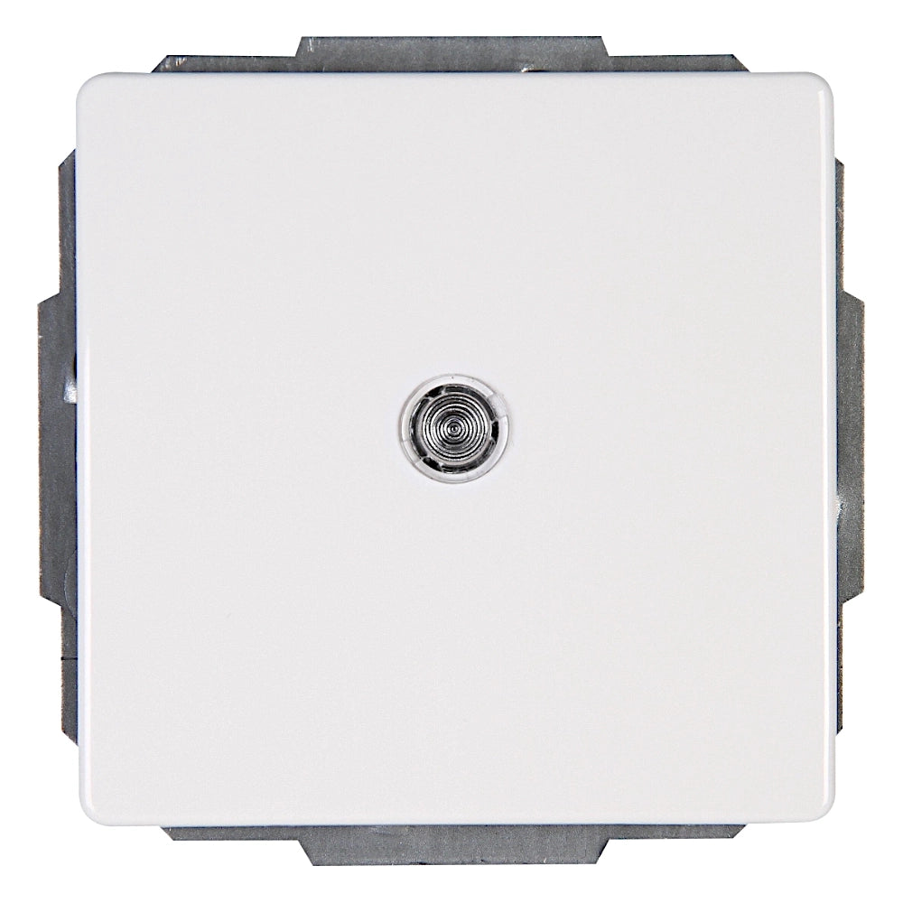 Kopp Venedig reinweiß Taster mit Linse (601392089) Vorderseite