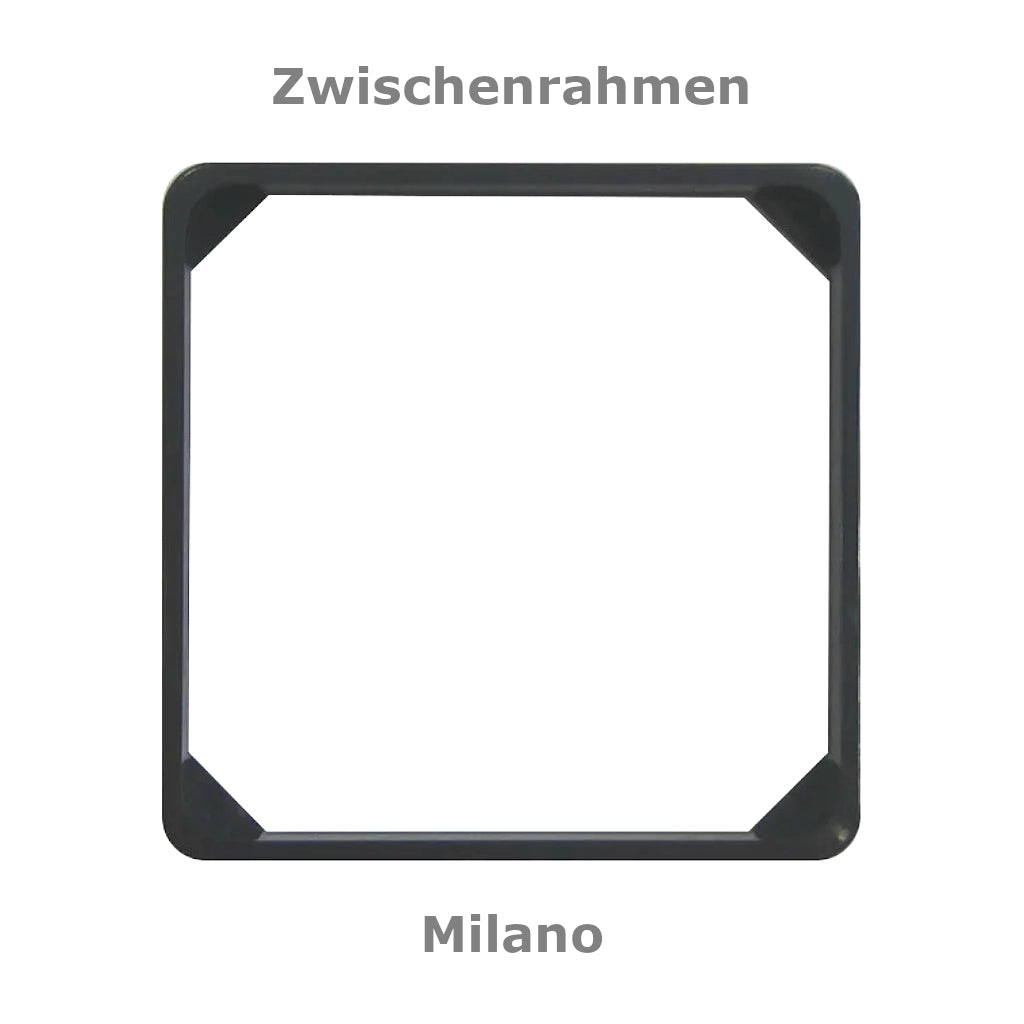 Zwischenrahmen Milano anthrazit