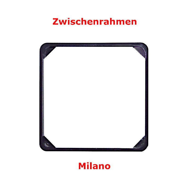 Zwischenrahmen Milano anthrazit