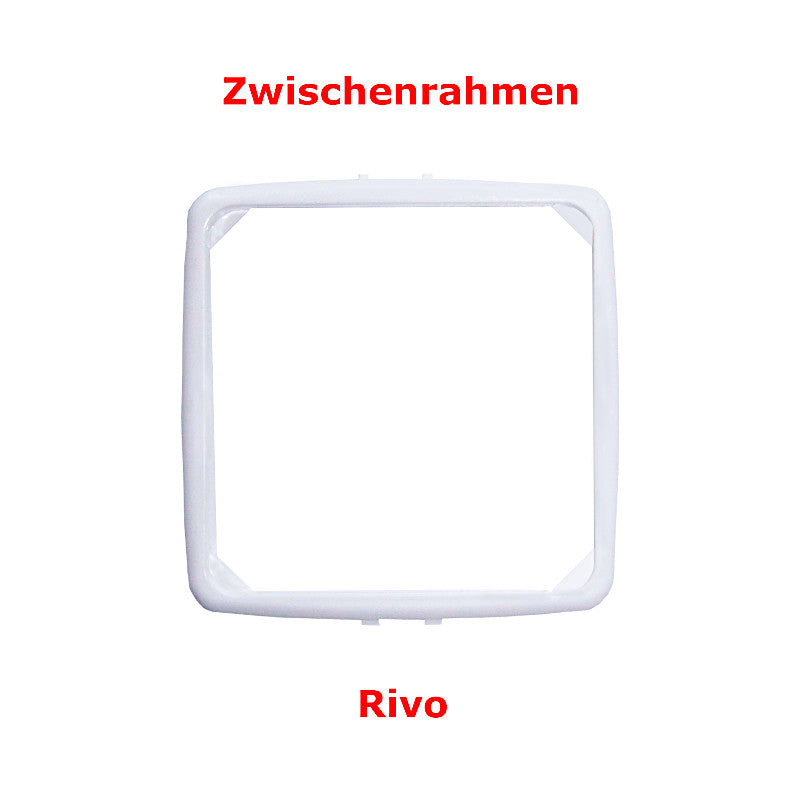Zwischenrahmen Rivo weiß