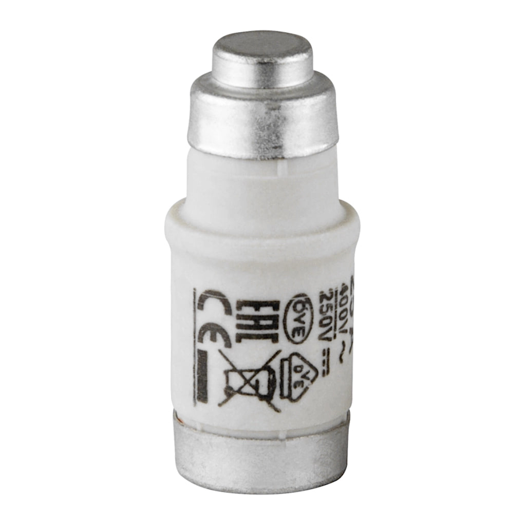 NEOZED Sicherungen 25A D02 E18 gelb - Ansicht stehend