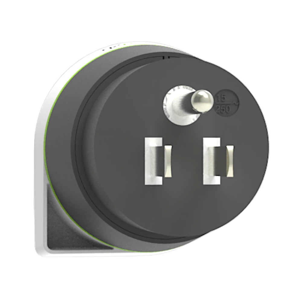 q2 Power Reiseadapter Europa nach USA Rückansicht