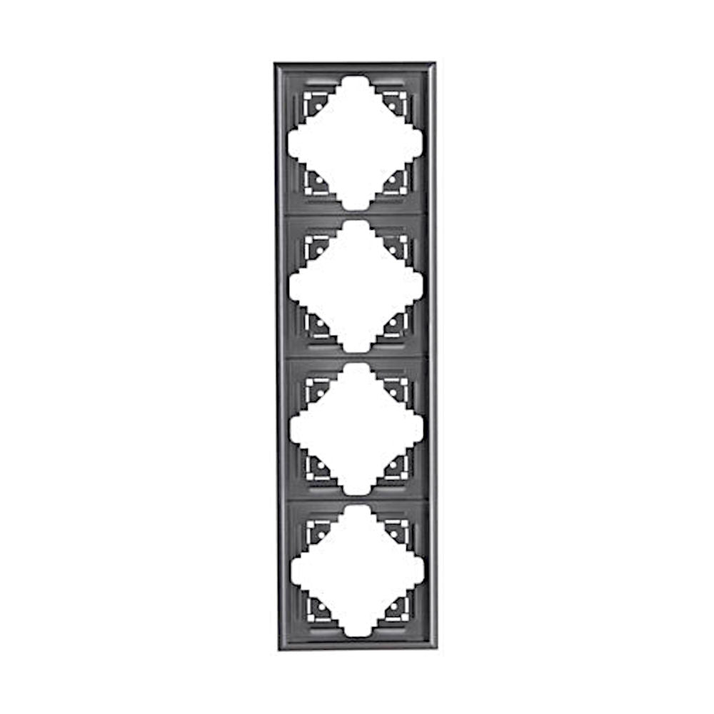 Kopp Malta anthrazit Rahmen 4-fach (309415064)