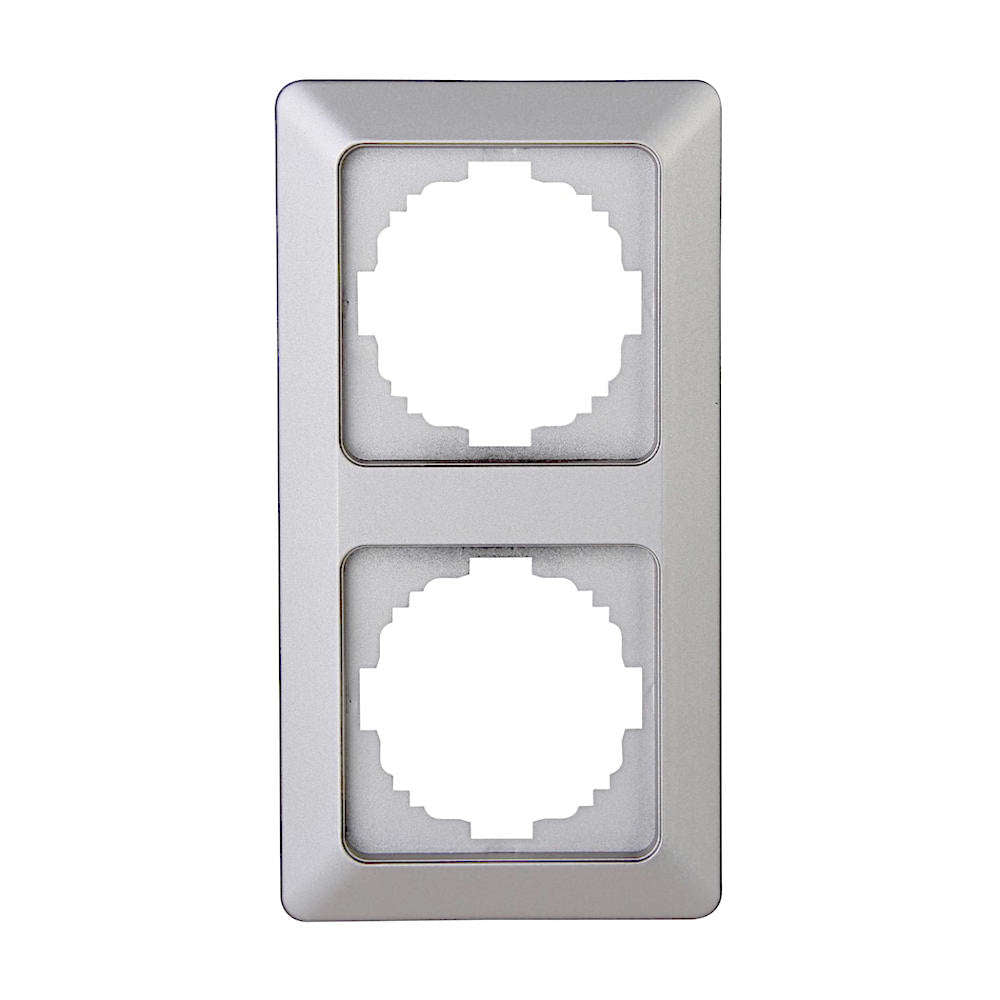 Kopp Milano stahl Rahmen 2-fach (305720061)