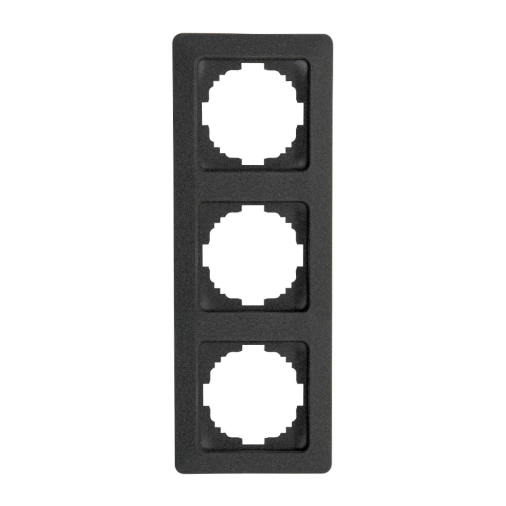 Kopp Milano anthrazit Rahmen 3-fach (305815062)