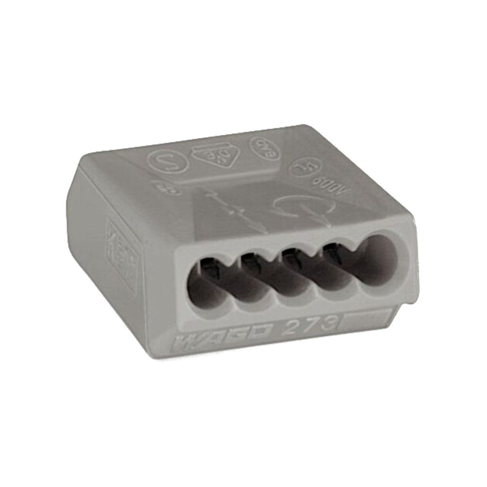 Wago 273-101 Verbindungsdosenklemmen grau | 50 Stück