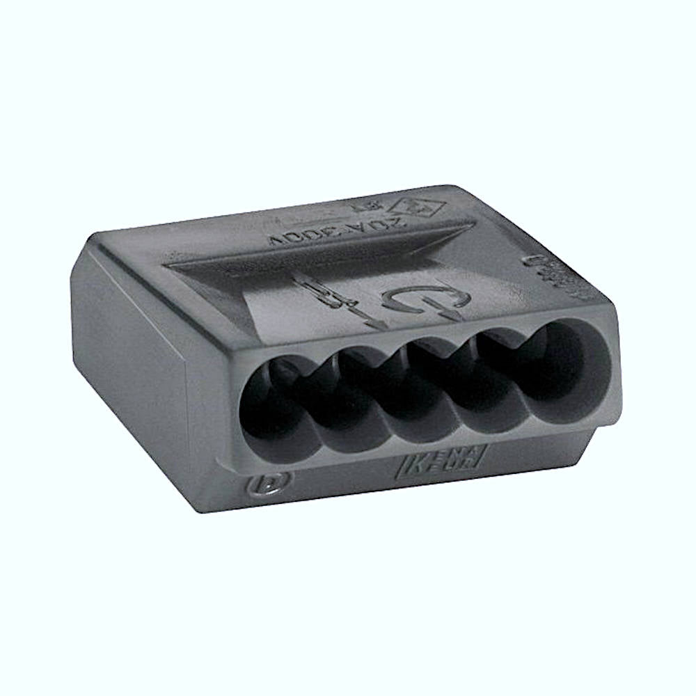 Wago 273-105 Verbindungsdosenklemmen grau | 25 Stück